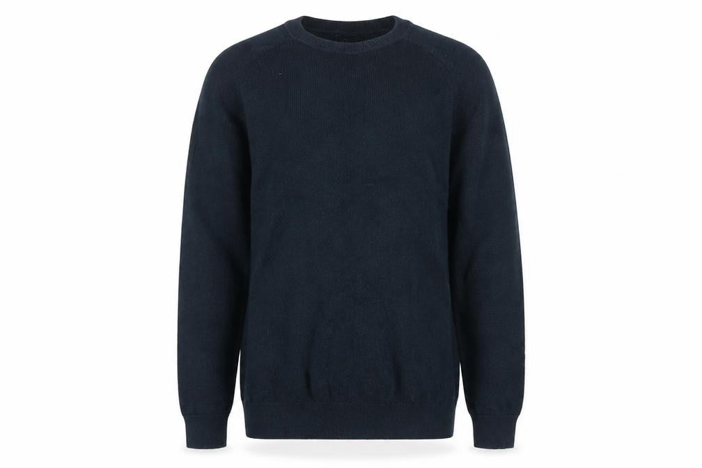 Next Men’s Blue Cotton Nylon Crew Neck Pullover Jumper Size M