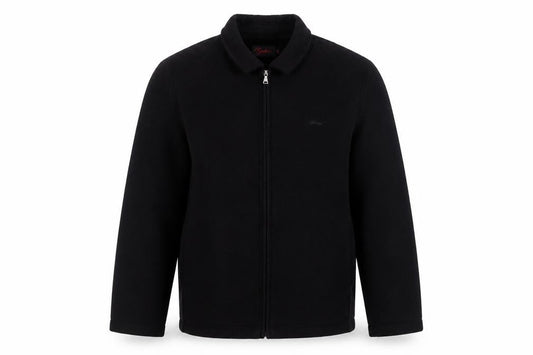Gadoni Men’s Black Wool Full Zip Collared Jacket Size 44 Regular