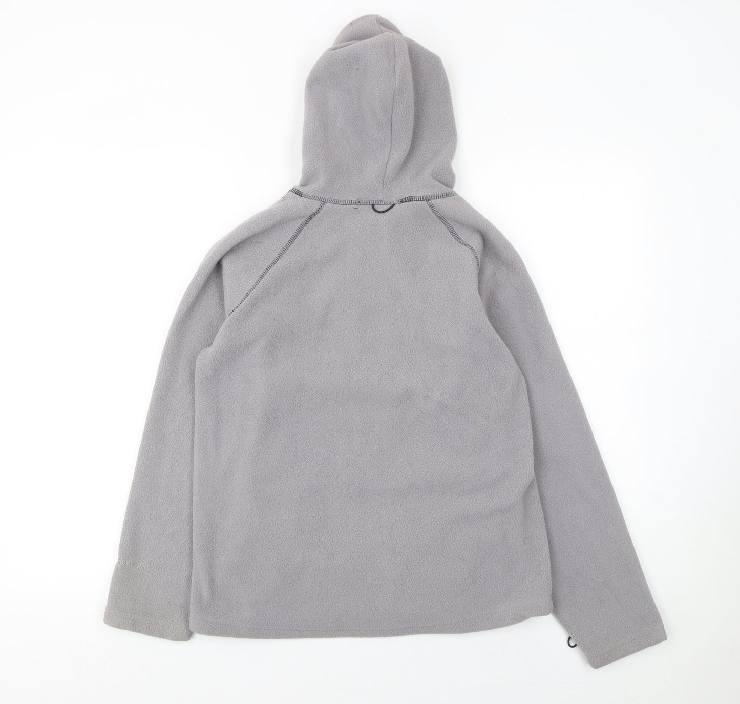 Peter Storm Boys Grey Hooded Fleece Zip Jacket 11-12 Years Outdoor Wear