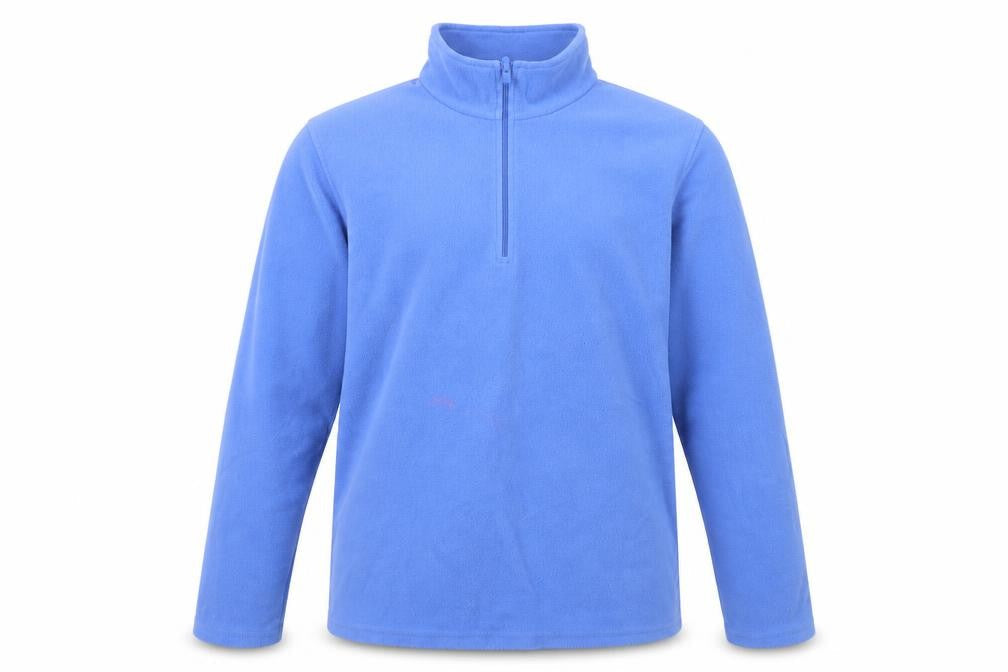 Mountain Warehouse Men's Blue Fleece 1/4 Zip Pullover Sweatshirt XL