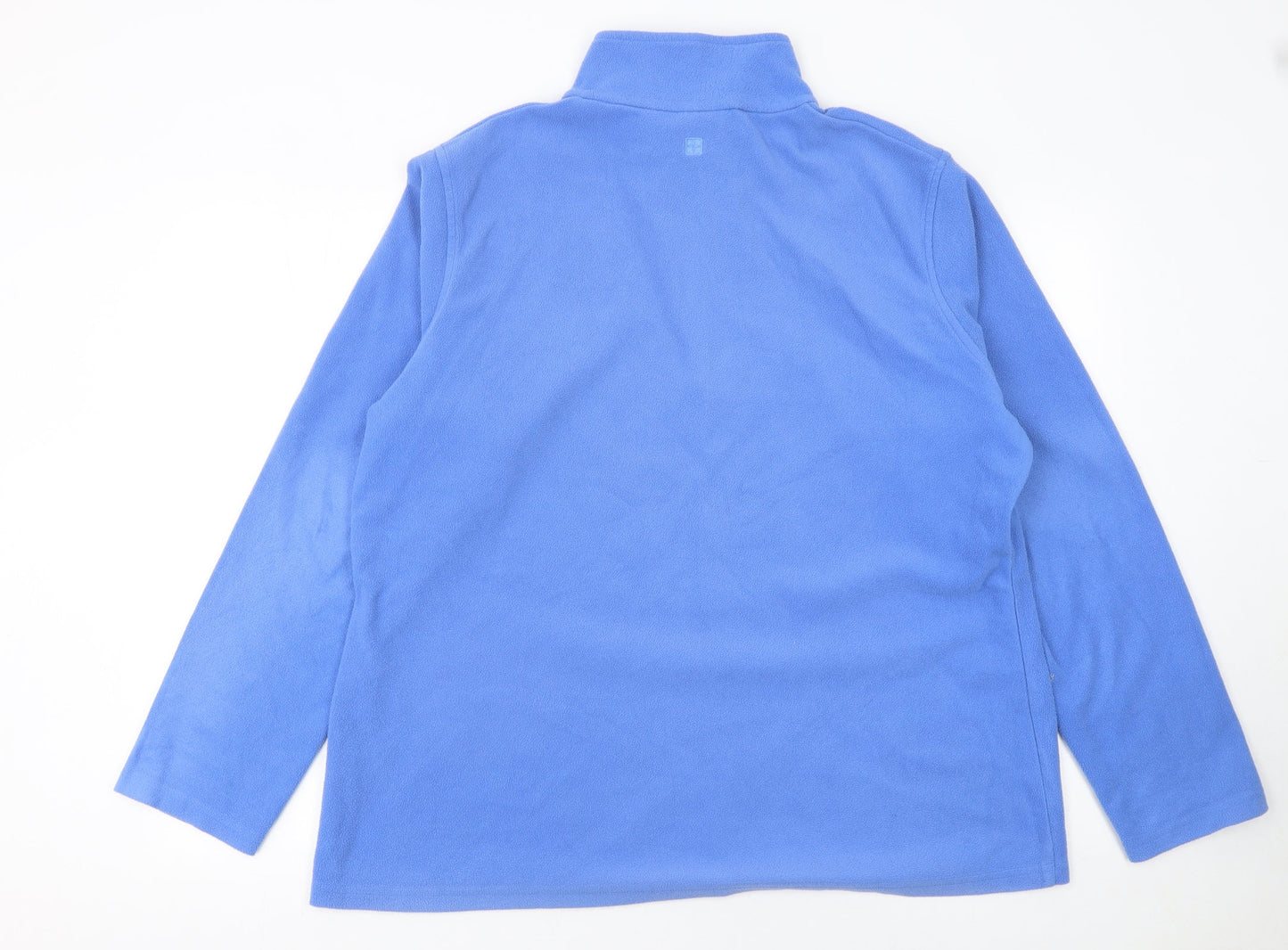 Mountain Warehouse Men's Blue Fleece 1/4 Zip Pullover Sweatshirt XL