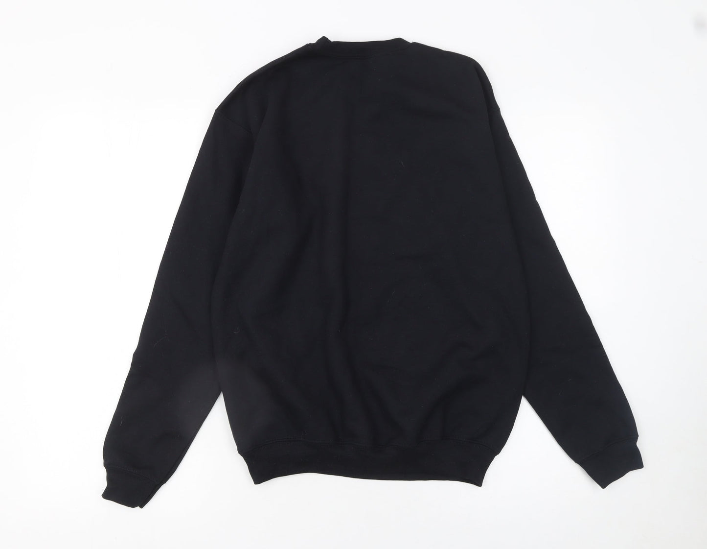 Gildan Women Black Merry Swiftmas Crew Neck Sweatshirt Size L