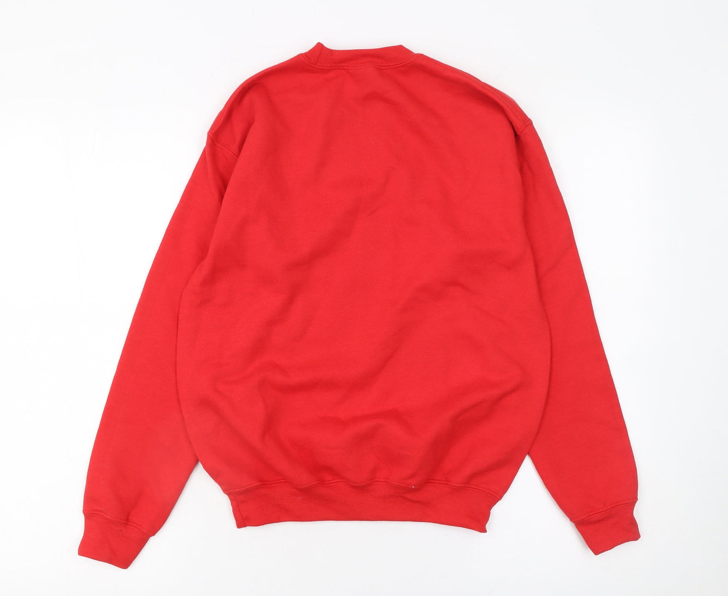 Gildan Boys Red Christmas Pullover Sweatshirt L Funny Graphic Ho Ho Ho