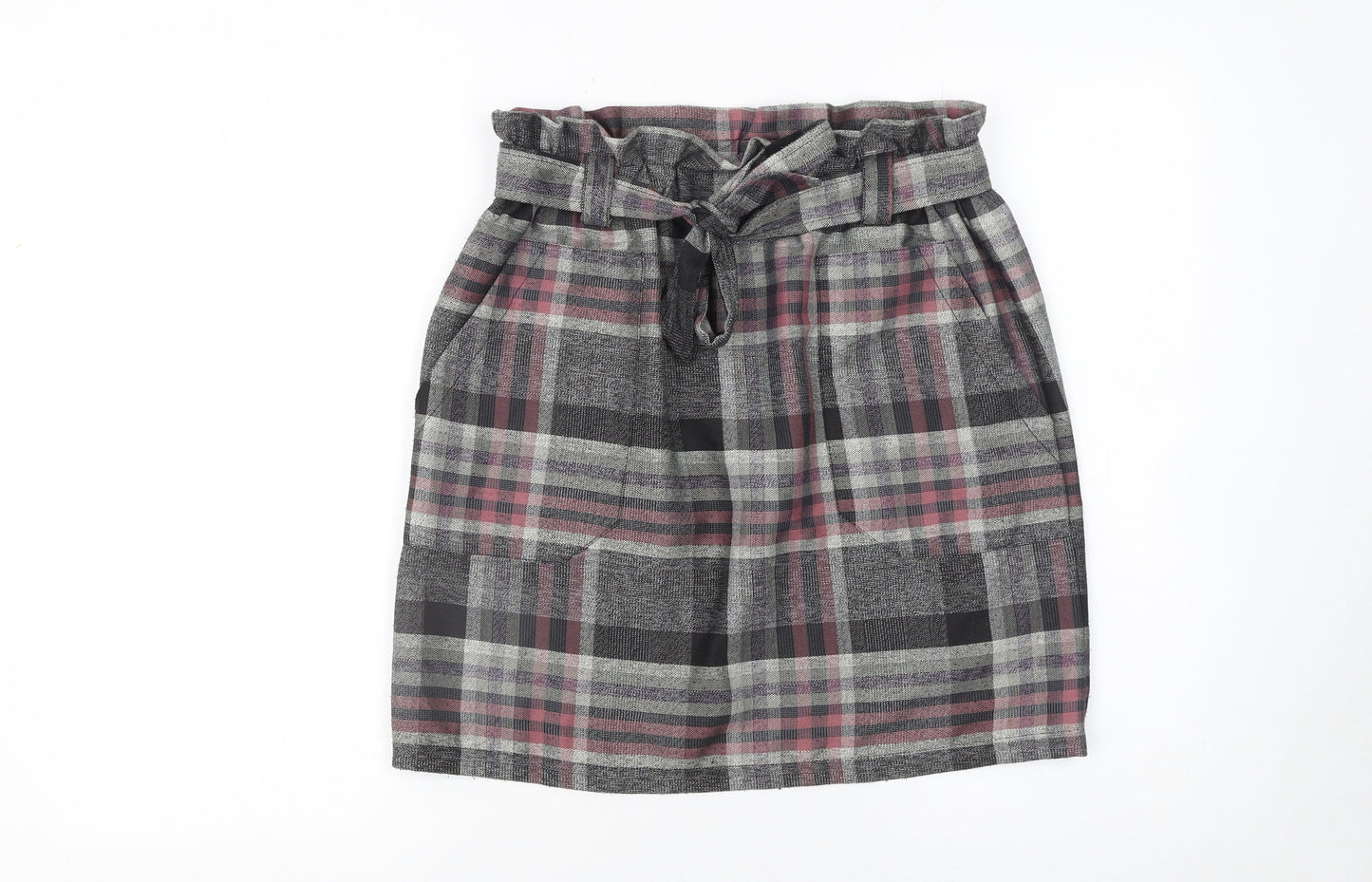 St. Bernard for Dunnes Stores Women's Multicoloured Plaid Knee Length Skirt Size 10