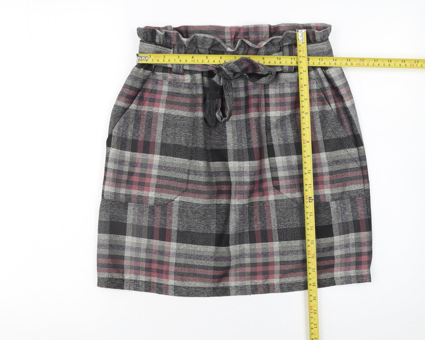 St. Bernard for Dunnes Stores Women's Multicoloured Plaid Knee Length Skirt Size 10