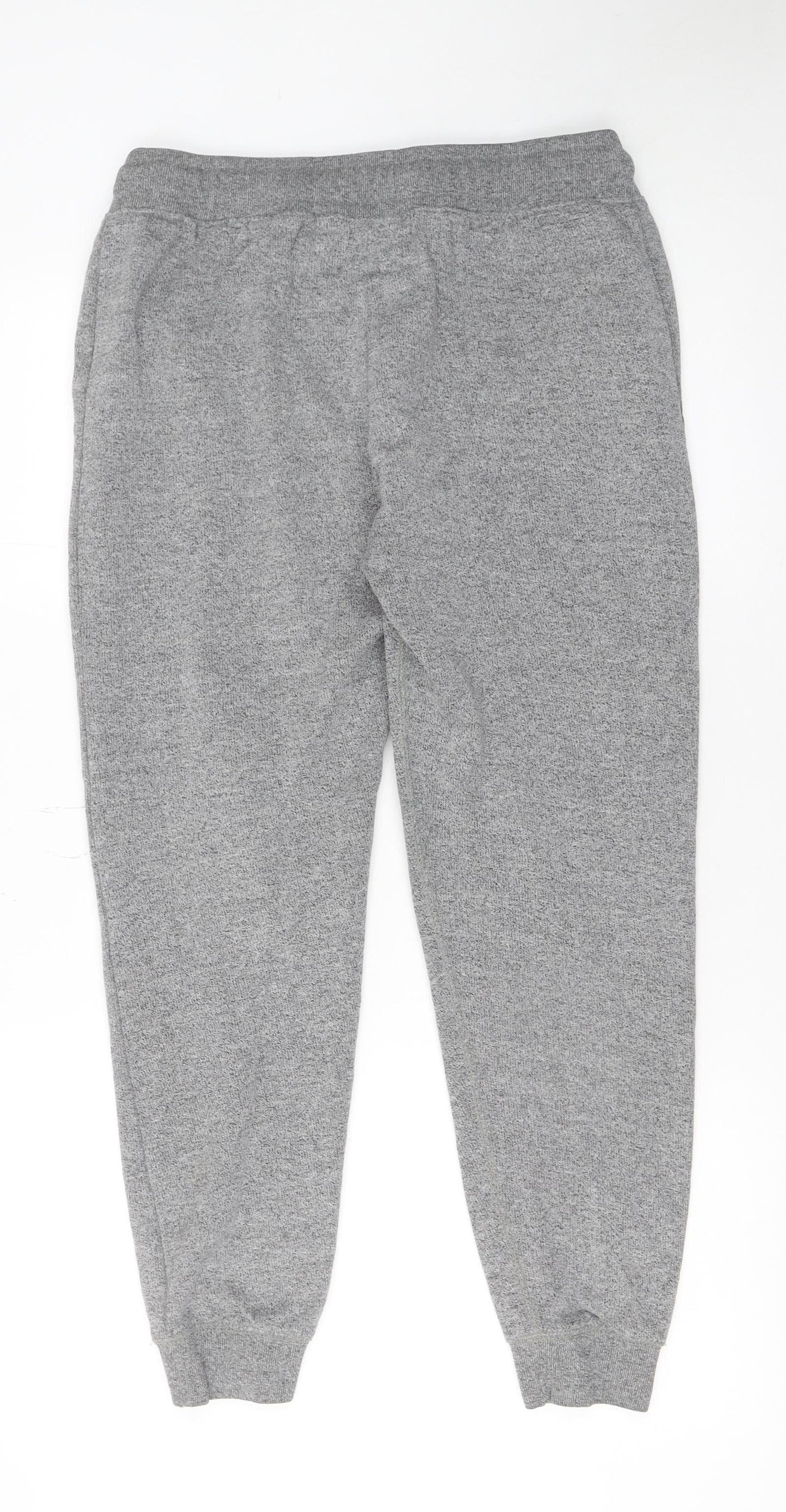 Diesel Men's Grey Jogger Trousers M Regular Fit Logo Casual