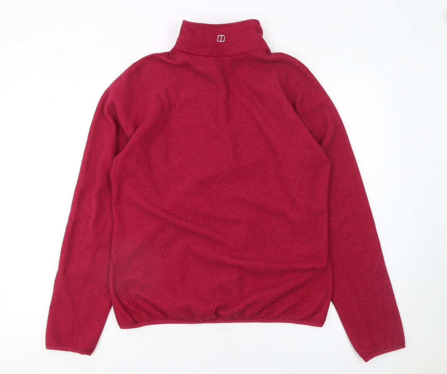 Berghaus Women's Red Fleece Pullover Sweatshirt UK 14