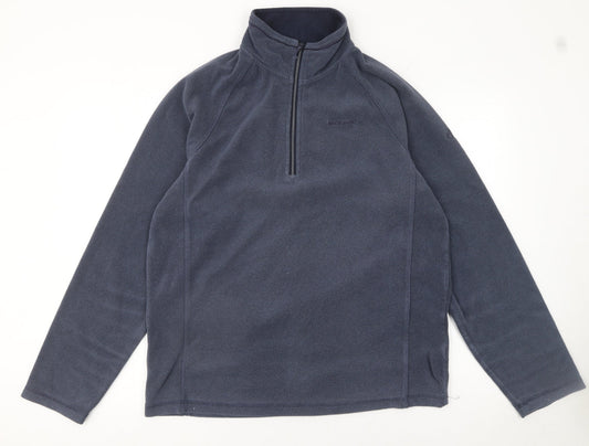Craghoppers Men's Blue Fleece 1/2 Zip Pullover Sweatshirt M