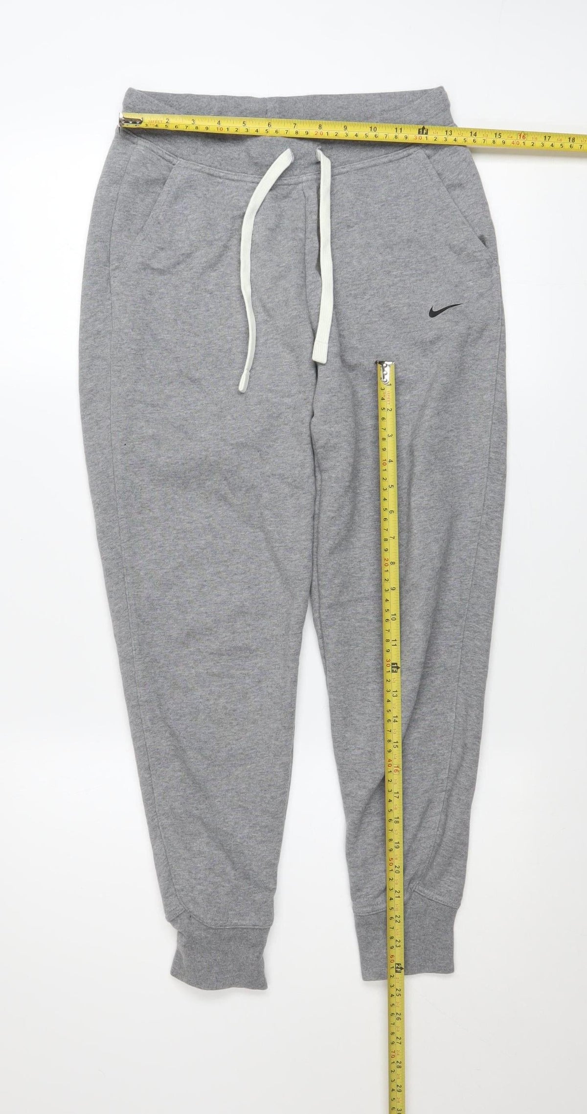 Nike Womens Grey Dri-Fit Jogger Trousers XS Gym Training