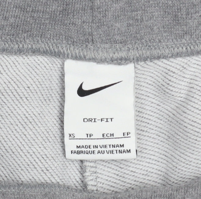Nike Womens Grey Dri-Fit Jogger Trousers XS Gym Training