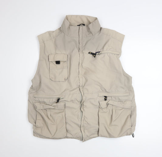 Regatta Mens Beige L Outdoor Waistcoat Bodywarmer Vest Size L 42in