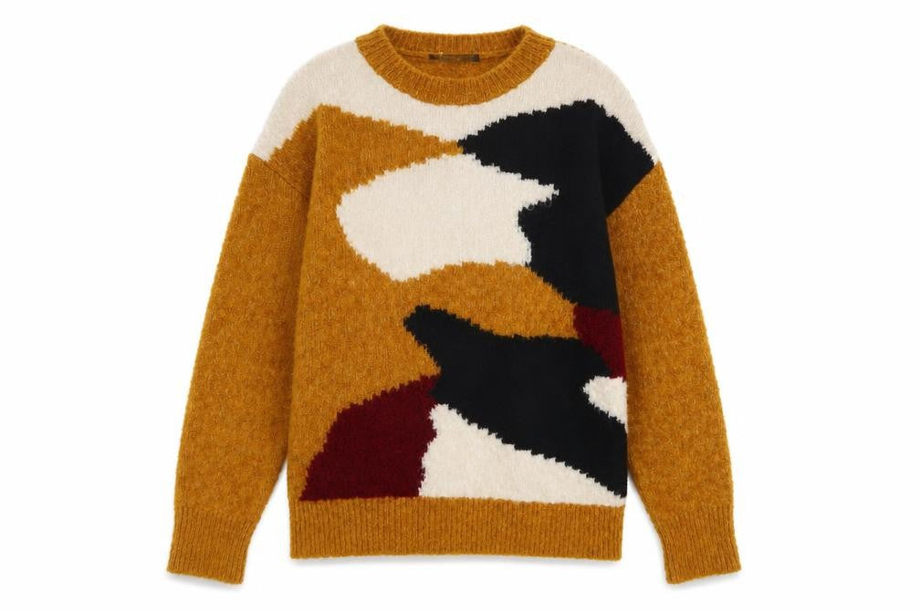 Next Womens Multicoloured Chunky-Knit Pullover Jumper Size S
