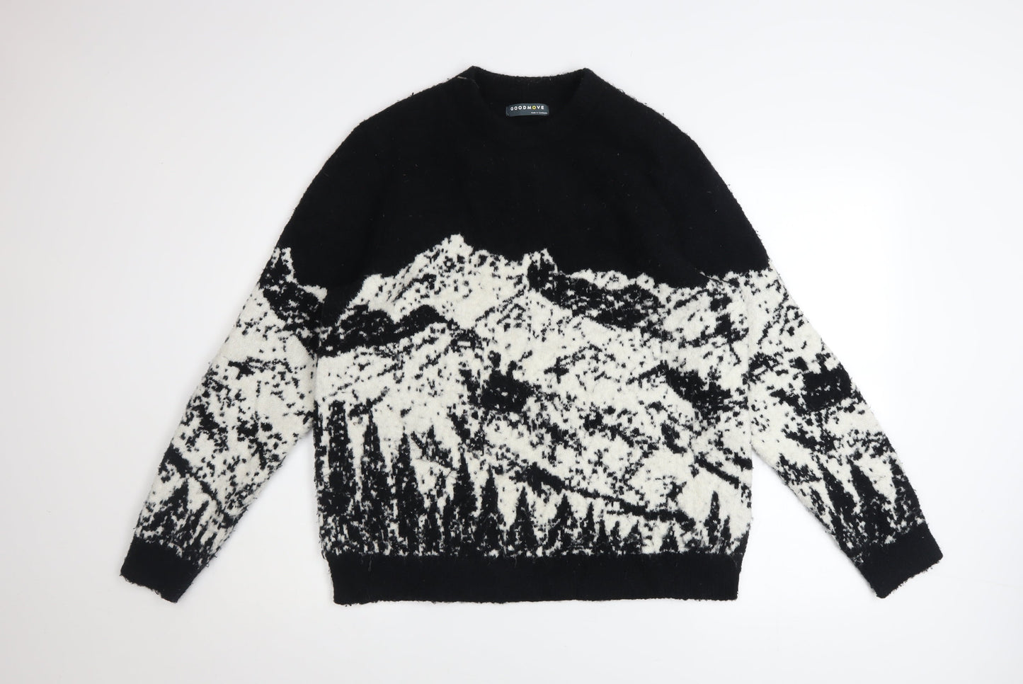 Marks and Spencer Goodmove Women's Black Large Pullover Jumper