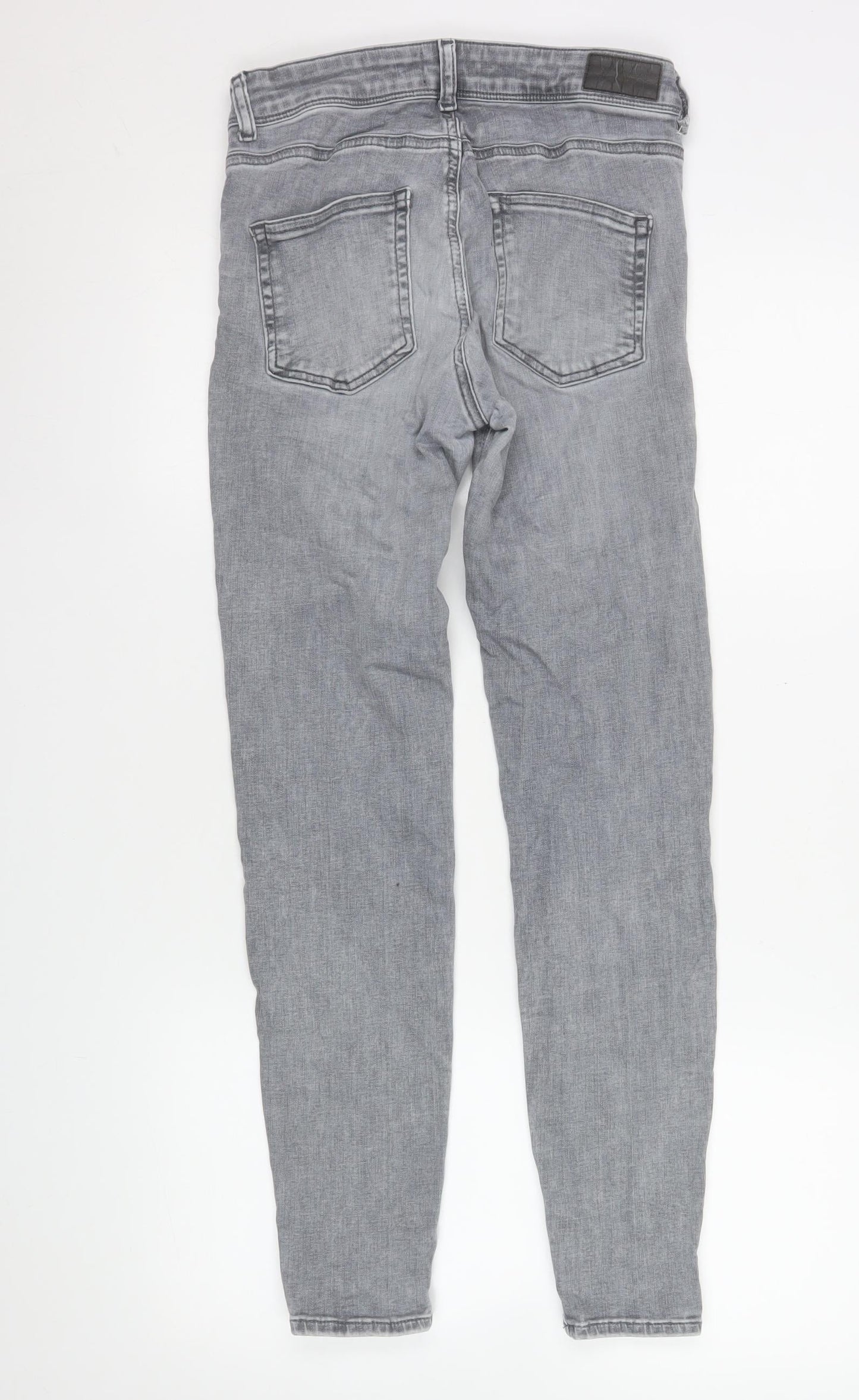 Vero Moda Unisex Grey Skinny Denim Jeans Size S 30in