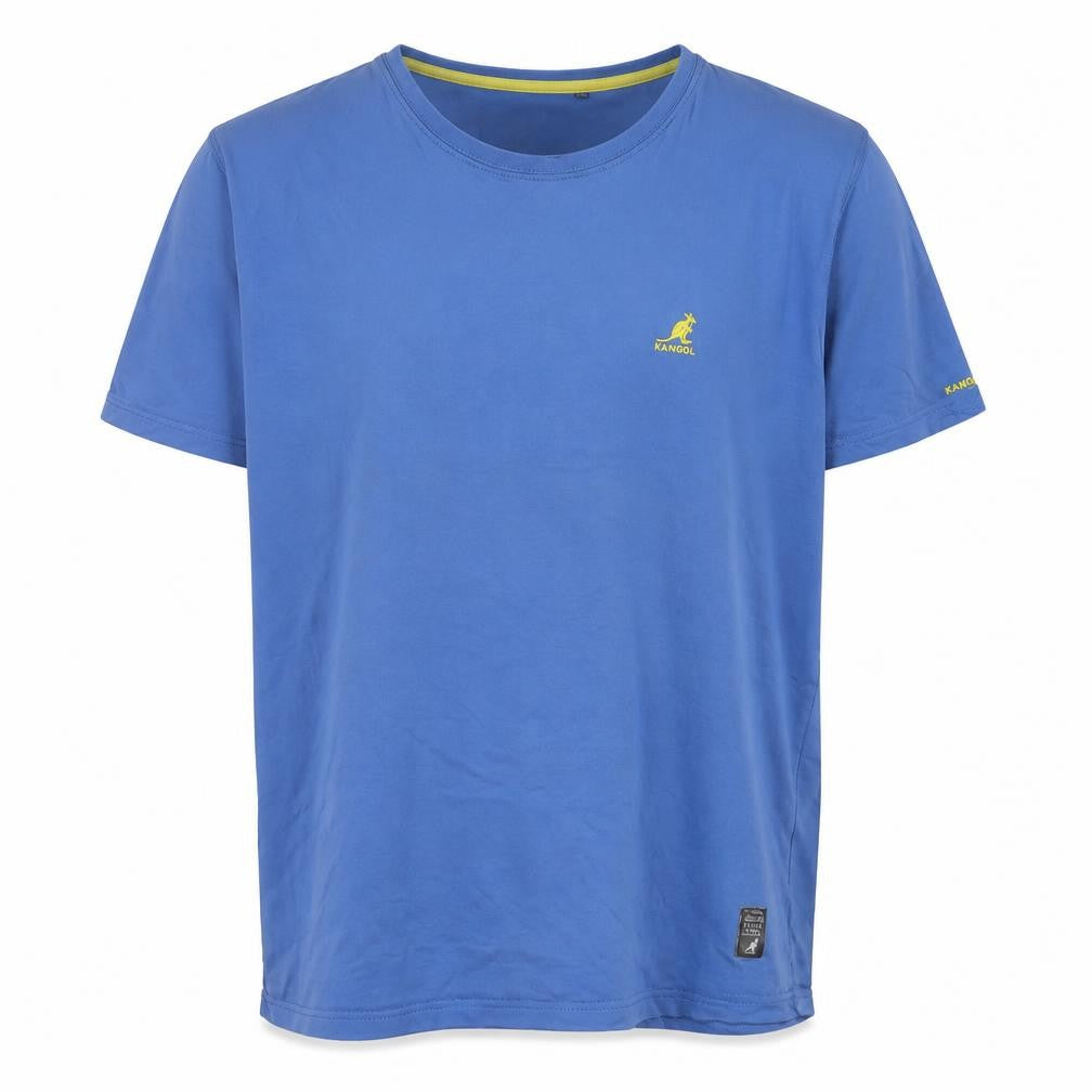 Kangol Men's Blue XL Cotton Crew Neck Black Label T-Shirt