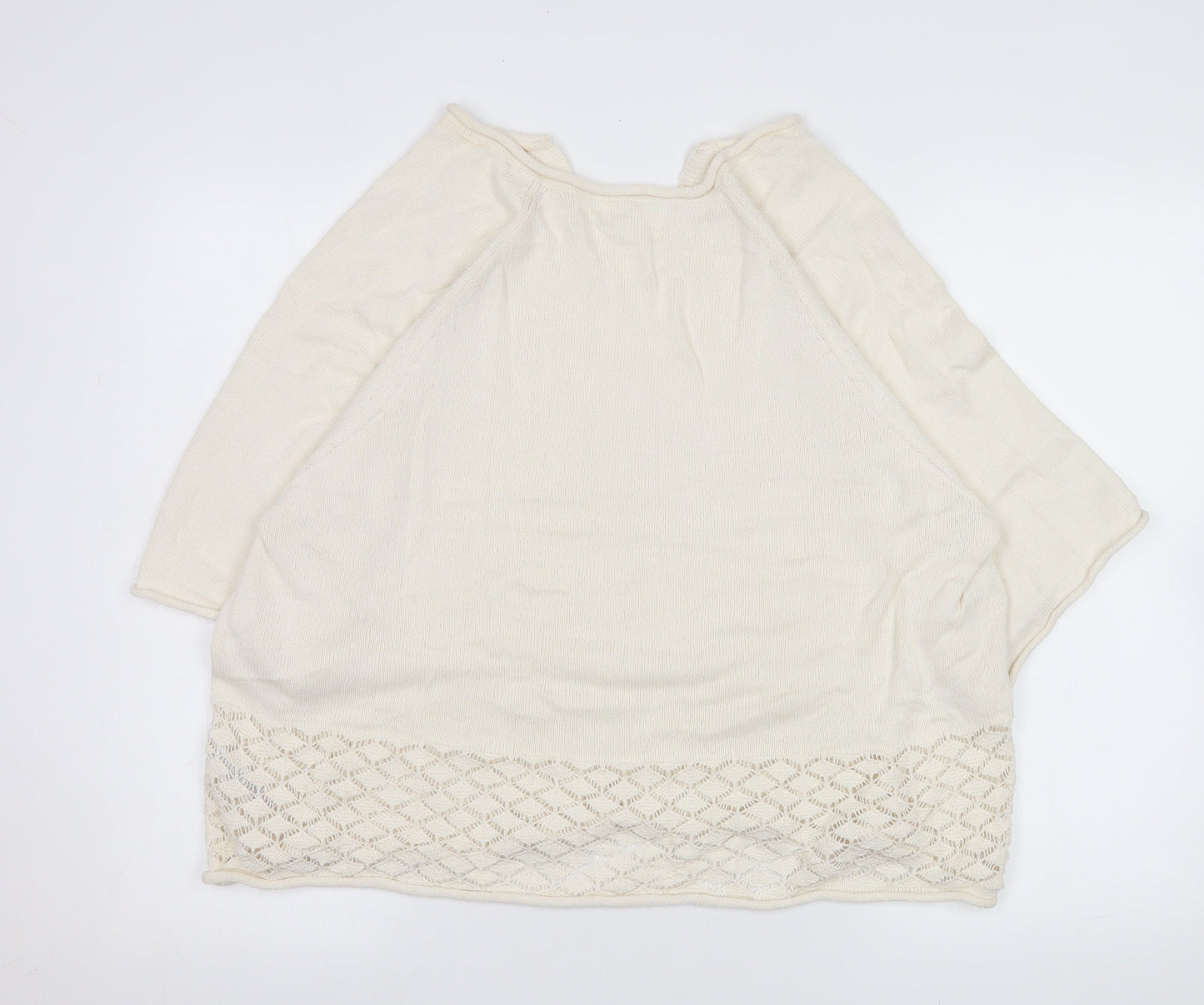 Carolyn Donnelly The Edit Women’s Ivory Knit Pullover Jumper M