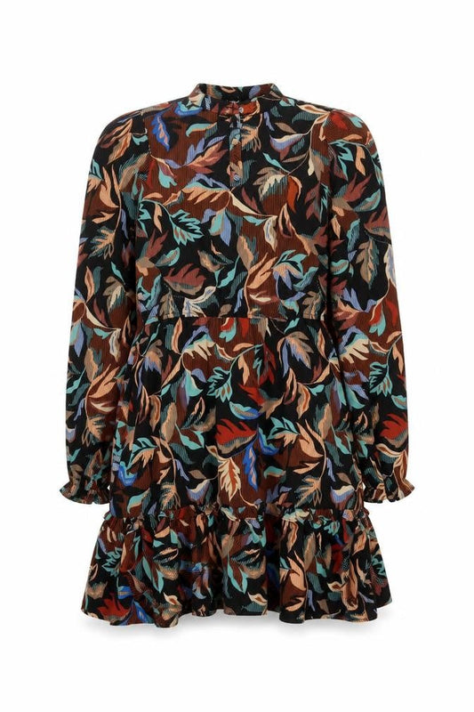 Only Women’s Multicoloured S A-Line Long Sleeve Short Dress