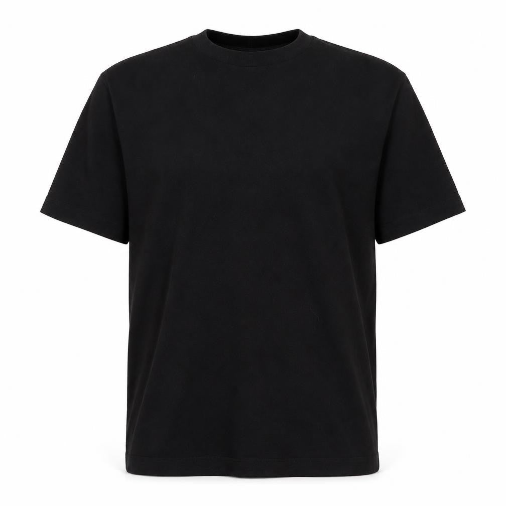 Collusion Men's Black Cotton Crew Neck Short Sleeve T-Shirt Size L