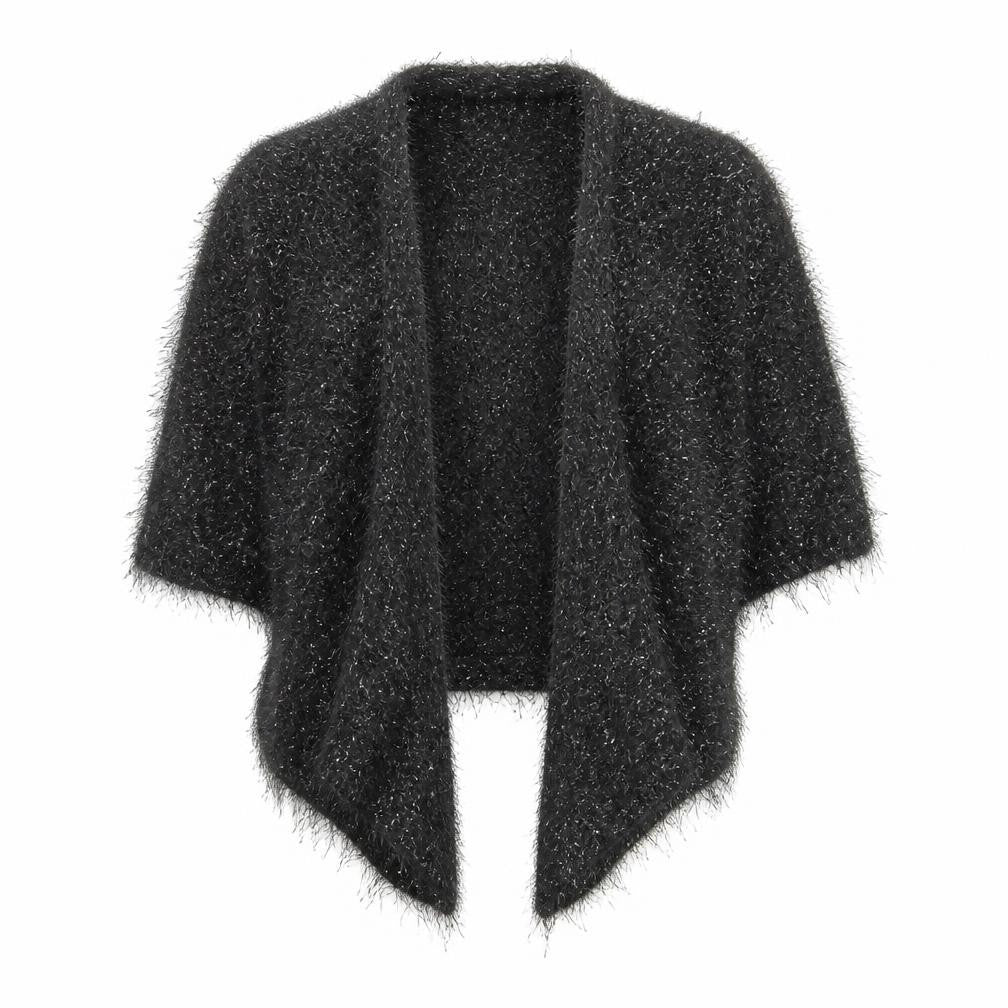 Coercion Women’s Grey Mohair Blend Open Cardigan Size 10