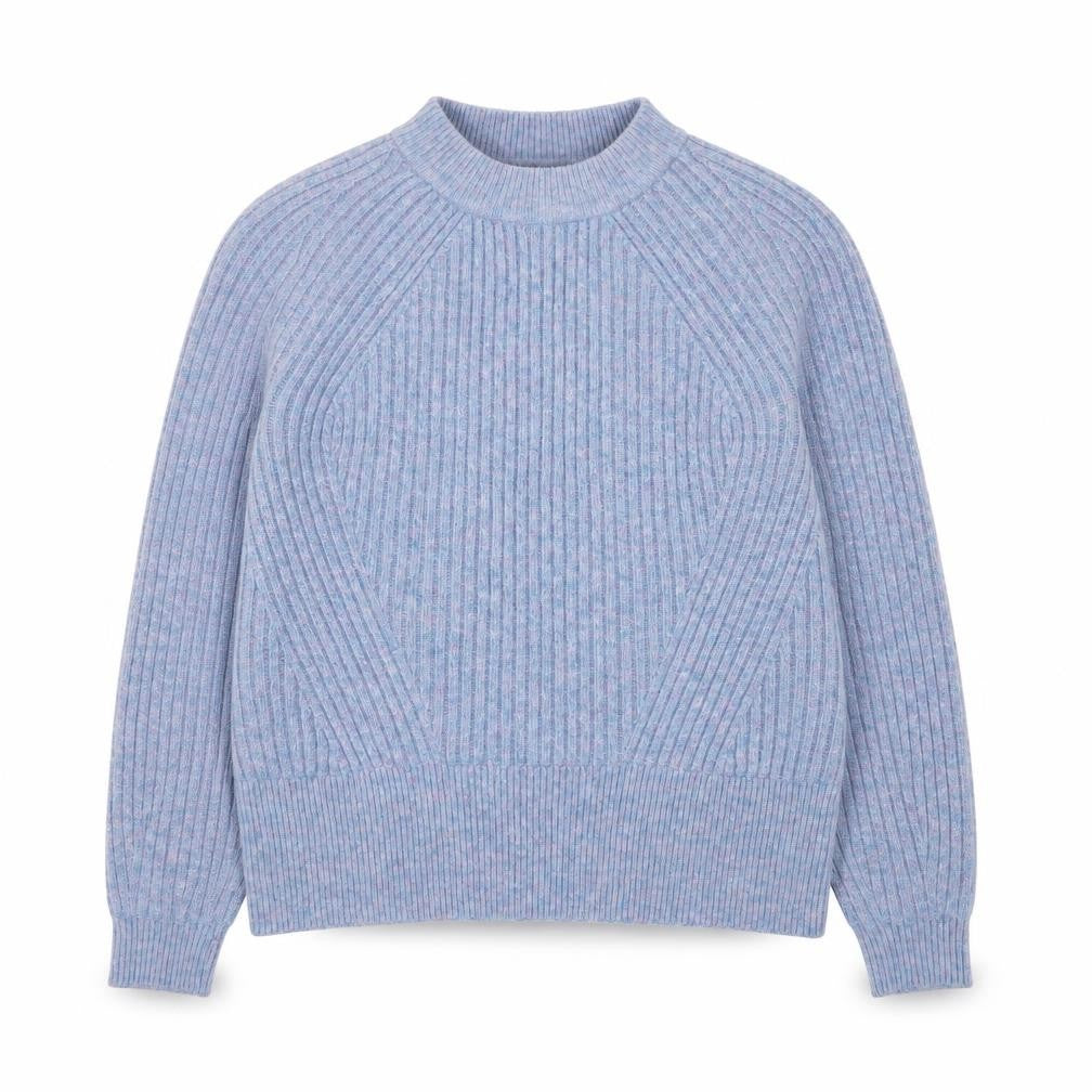 Marks & Spencer Women's Blue Knit Pullover Jumper Size S