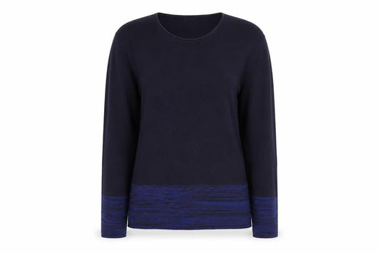 Gap Women’s Blue Cotton Pullover Jumper XL Long Sleeve Knit