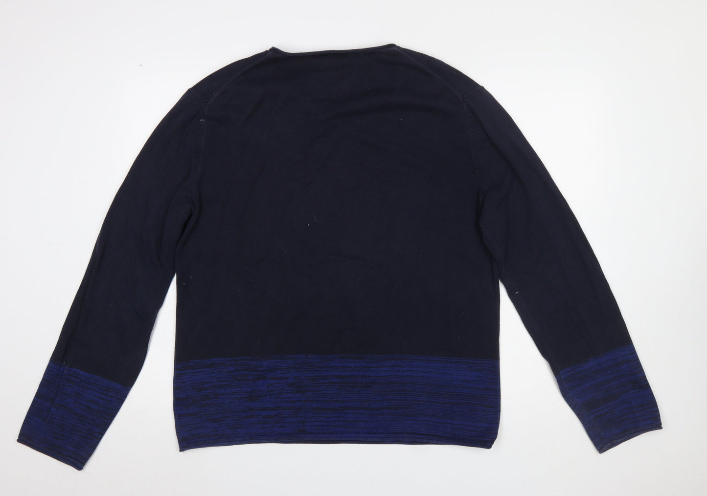 Gap Women’s Blue Cotton Pullover Jumper XL Long Sleeve Knit