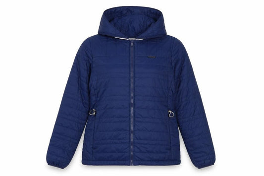 Craghoppers Women's Blue Hooded Puffer Jacket Size 10
