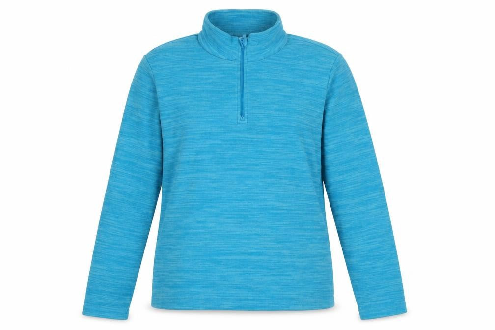 Mountain Warehouse Womens Blue Fleece Pullover UK 16 1/2 Zip Sweatshirt