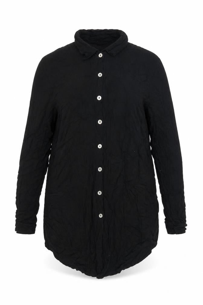 Marks & Spencer Women’s Black Long Sleeve Button-Up Shirt Size 16-18