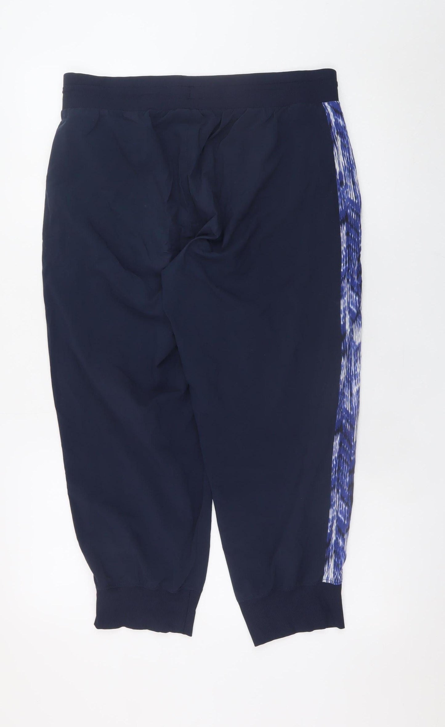 GapFit Women's Blue Medium Jogger Trousers with Zip Pockets