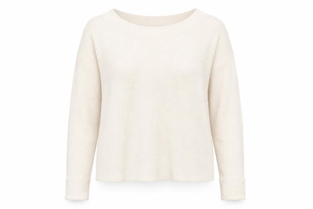 Zara Women Beige Knit Crew Neck Pullover Jumper Size S