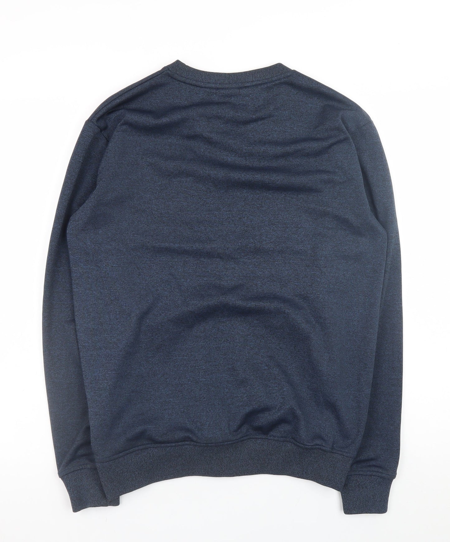 Ellesse Mens Blue XS Crew Neck Pullover Logo Sweatshirt