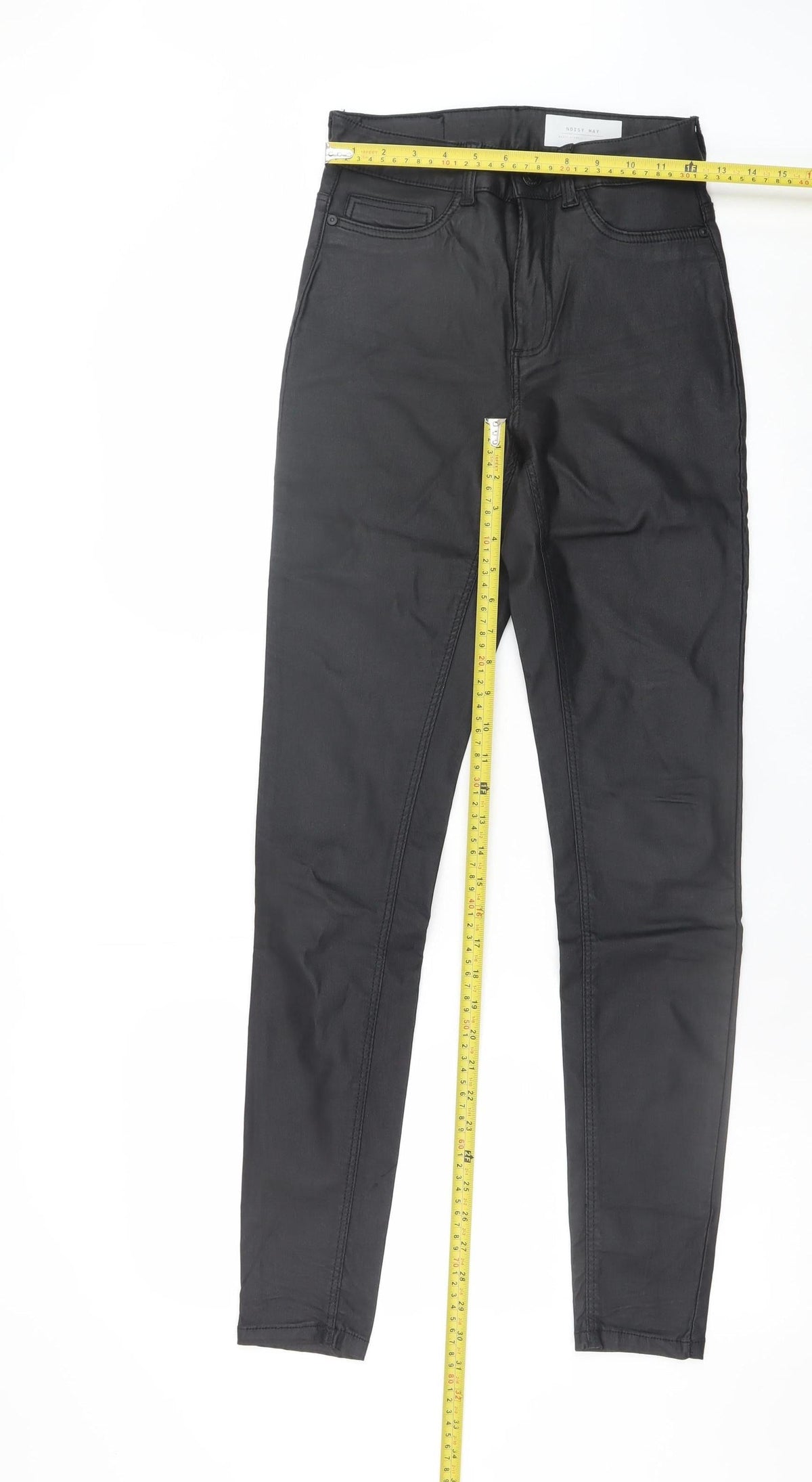 Noisy May Womens Black XS Skinny Jegging Trousers Stretch Denim
