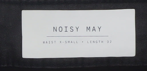 Noisy May Womens Black XS Skinny Jegging Trousers Stretch Denim