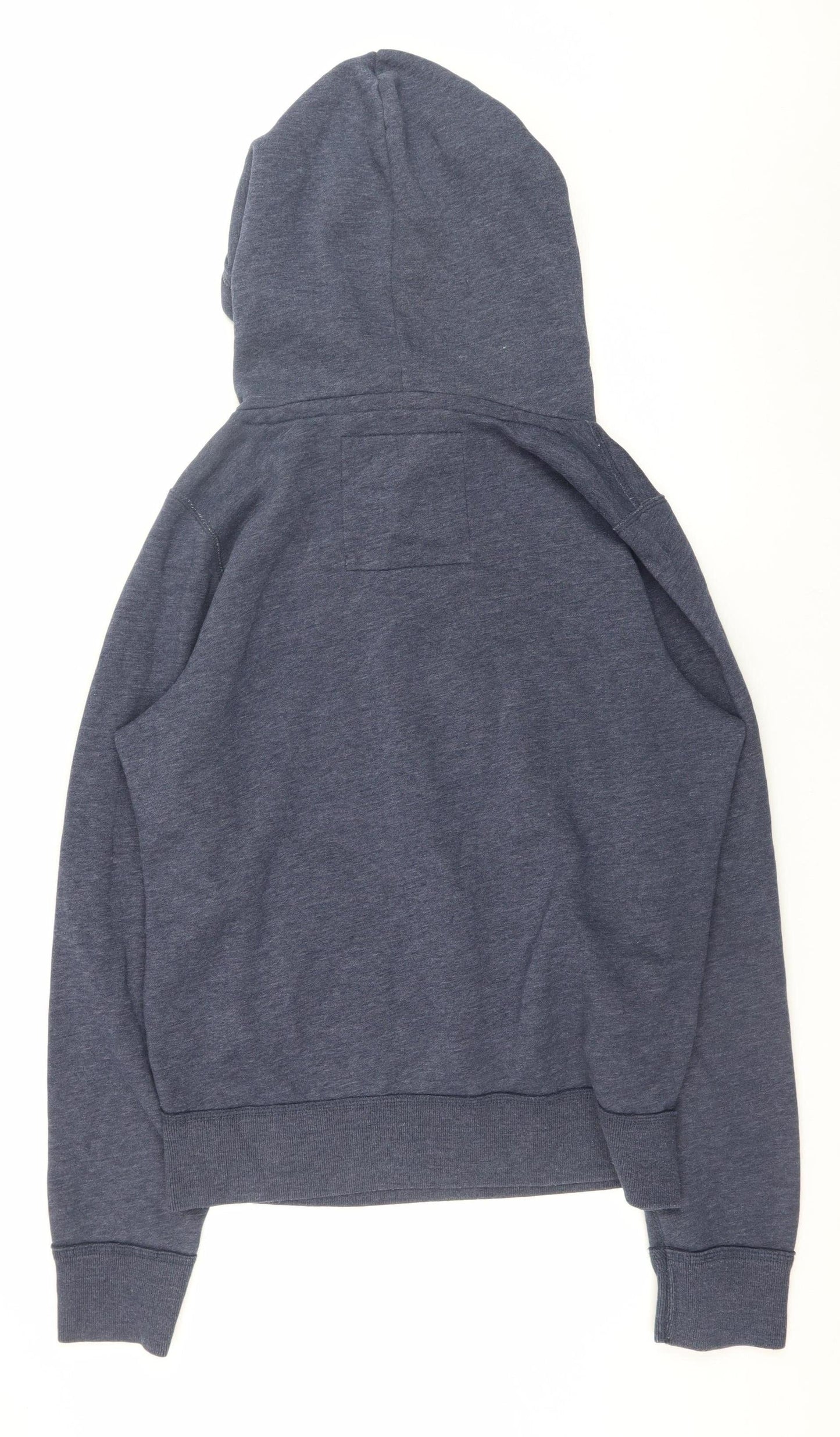 Hollister Men's Blue Pullover Hoodie Surfboards So Cal M