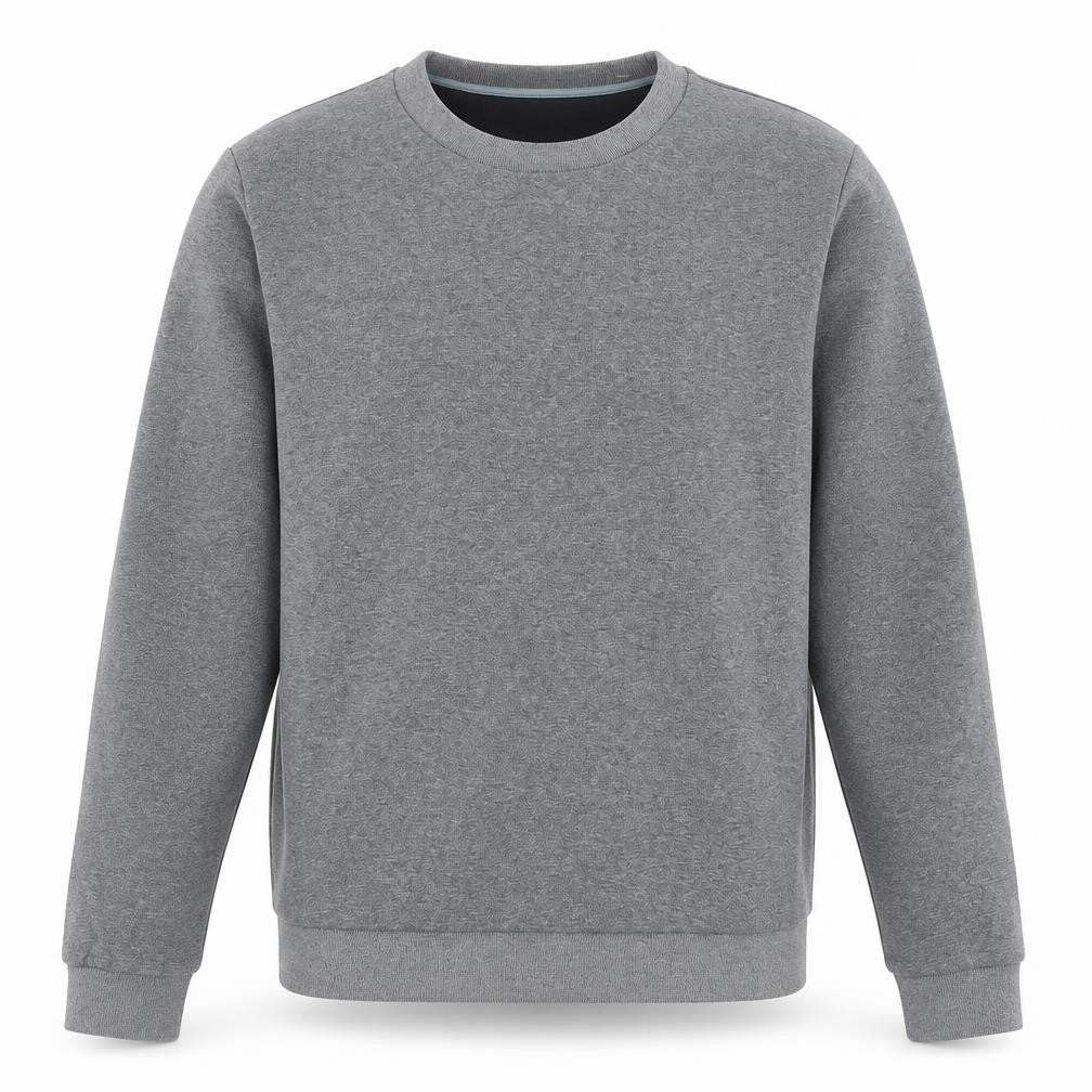 NOME Men's Grey L Pullover Sweatshirt Crew Neck Long Sleeve