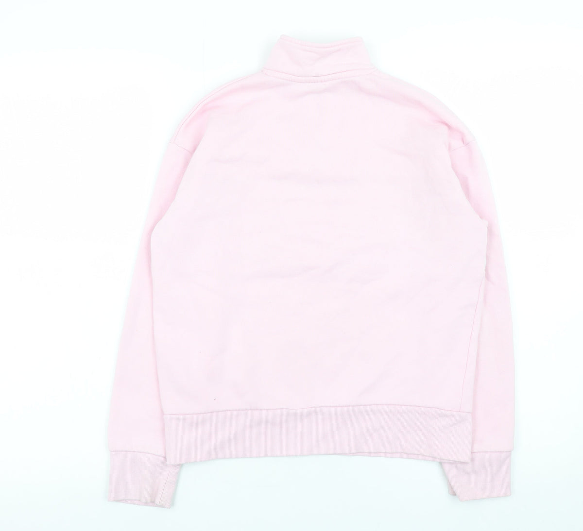 Barbie Girls Pink 11-12 Years Half Zip Fleece Sweatshirt