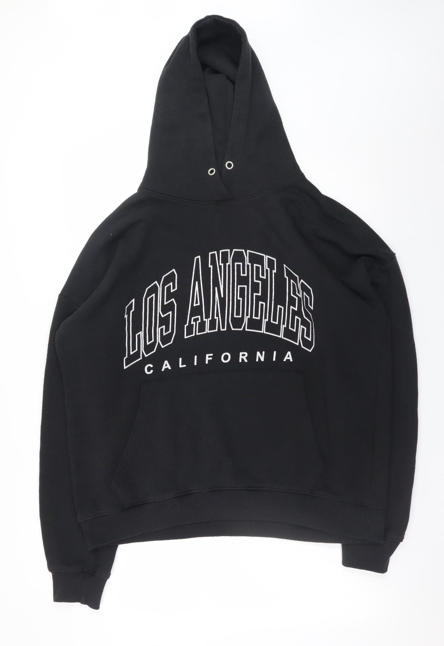 North West Men's Black 2XL Pullover Hoodie Los Angeles Graphic