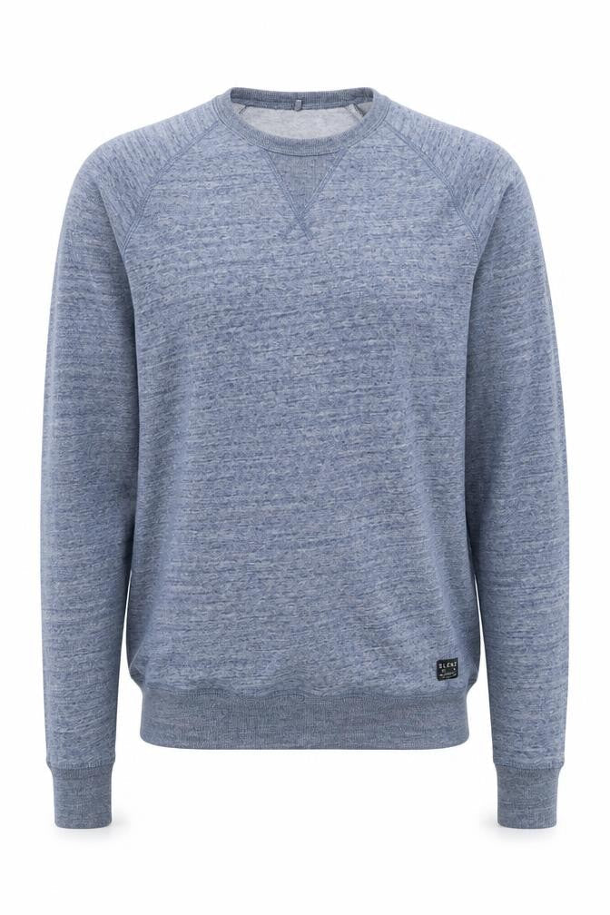 Blend Men’s Blue XL Pullover Crew Neck Long Sleeve Sweatshirt
