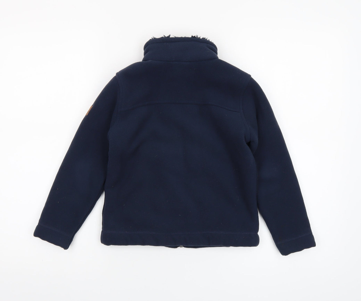 Regatta Boys Blue Fleece Jacket 5-6 Years Full Zip Insulated Outdoor Coat