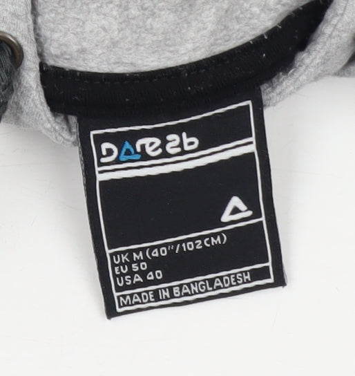 Dare 2b Men's Grey Full Zip Hoodie Size M Regular Fit Sports Style