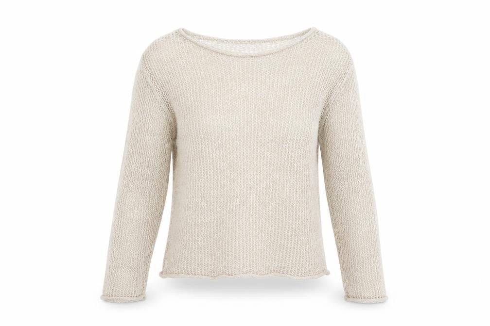 Marks & Spencer Women’s Beige Open-Knit Pullover Jumper XS