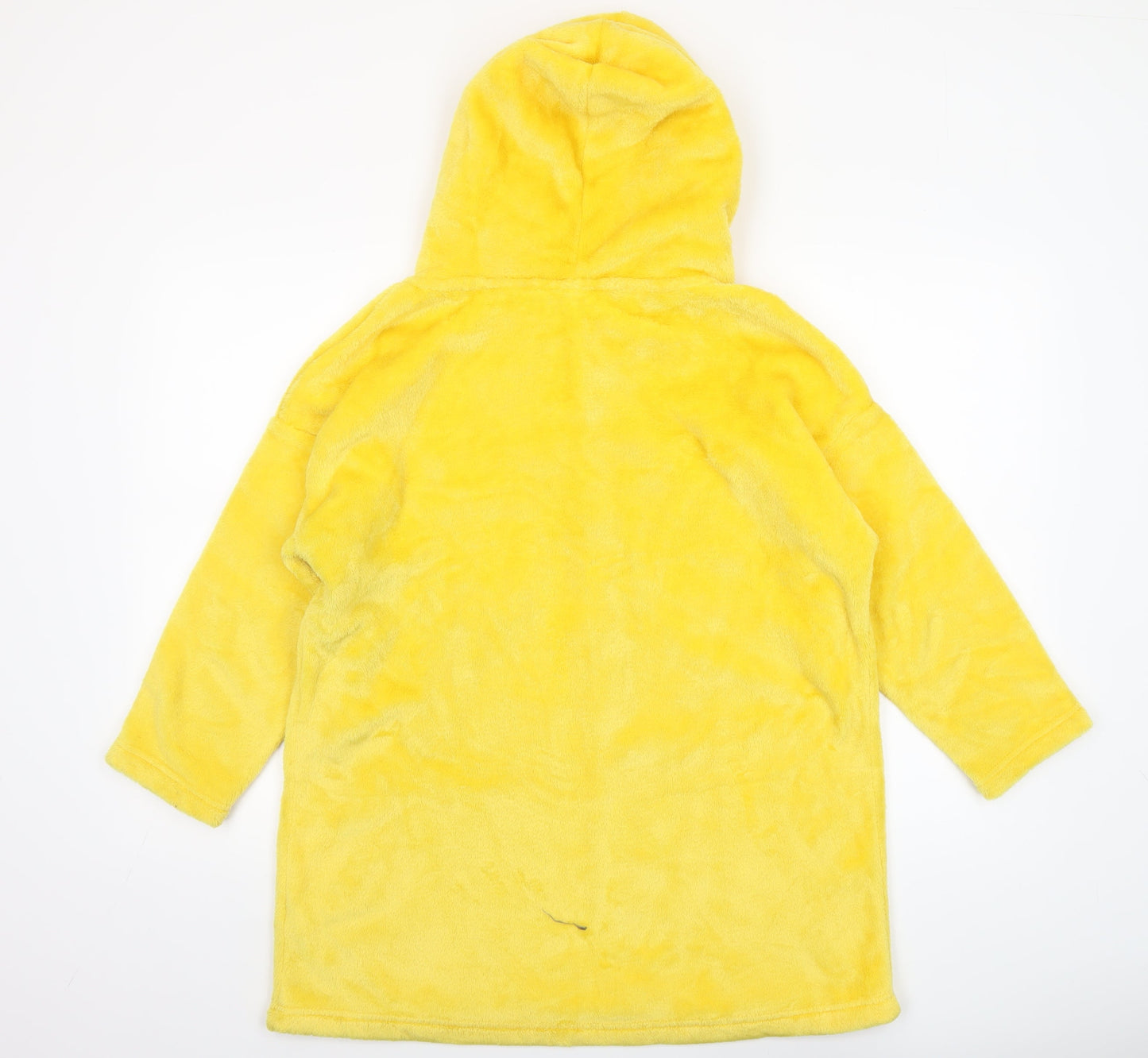 Fashion UK Boys Pokémon Pikachu Yellow Hooded Fleece Robe One Size