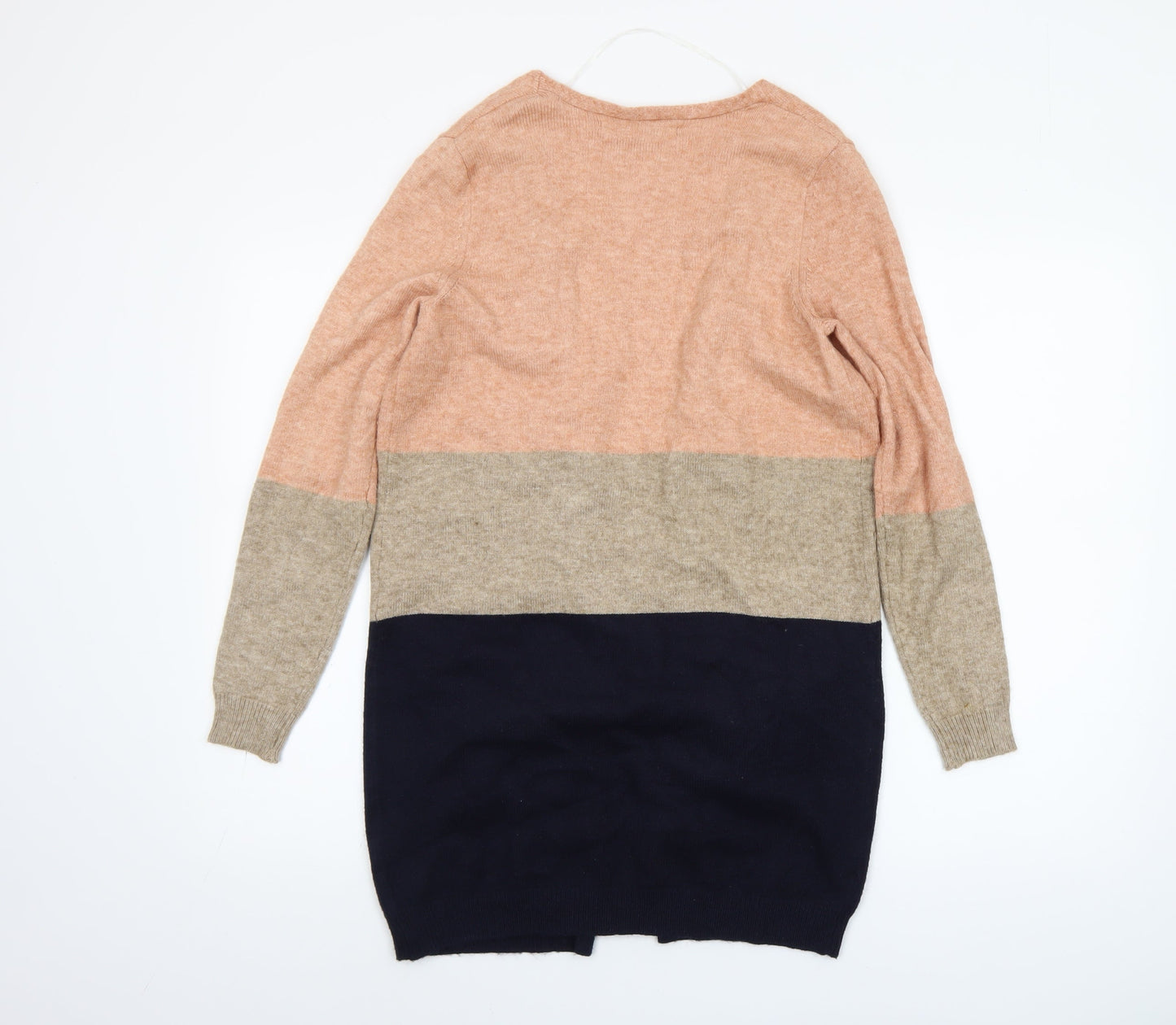 ONLY Women Multicoloured XS Cardigan Knit Long Sleeve Open Front
