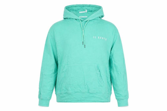Il Sarto Women’s Green Pullover Hoodie XL 100% Cotton Casual