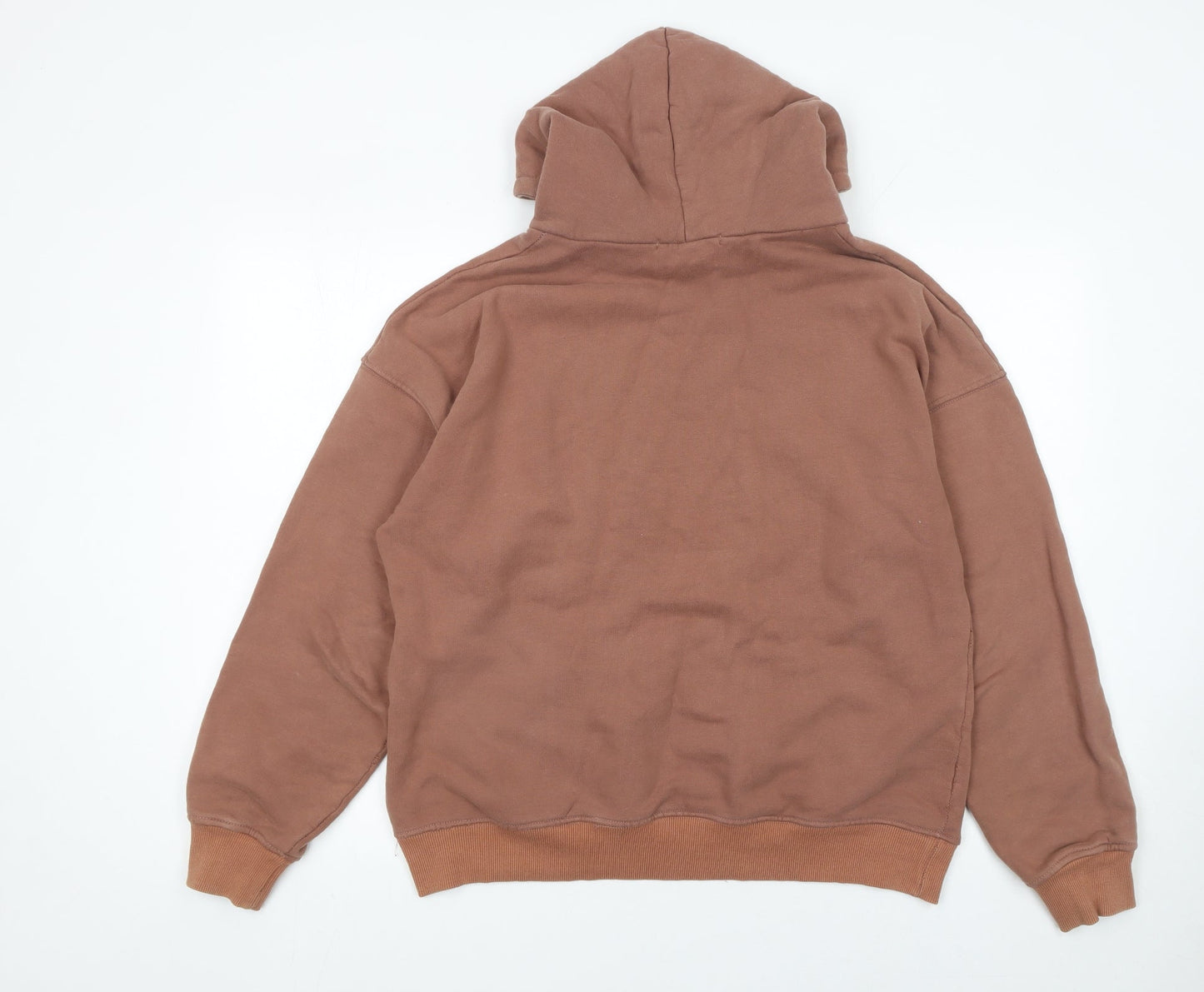 Another Version Women’s Brown Pullover Hoodie Size L Cotton Casual