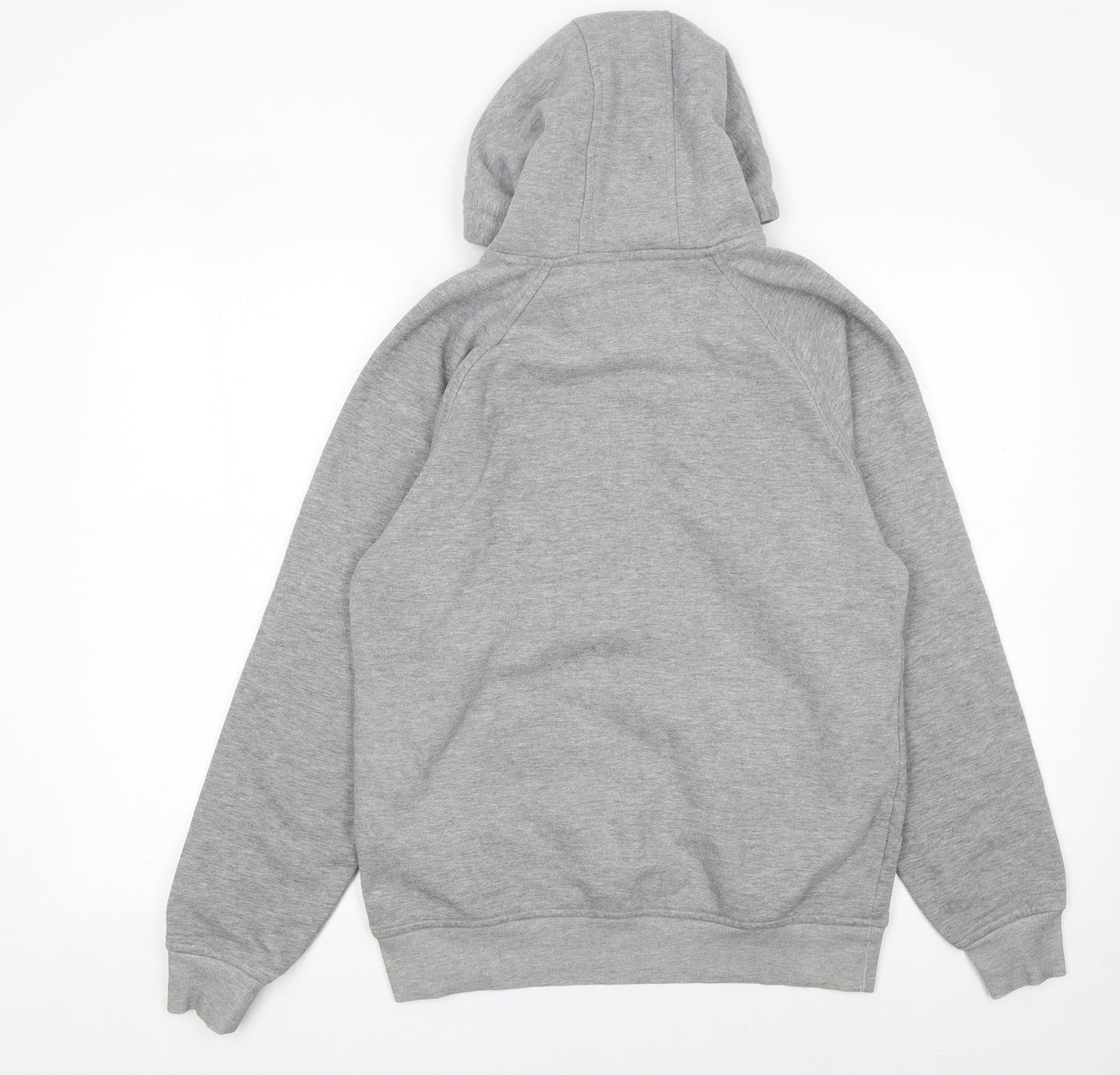Regatta Mens Grey Pullover Hoodie S Nautical Graphic Cotton Blend