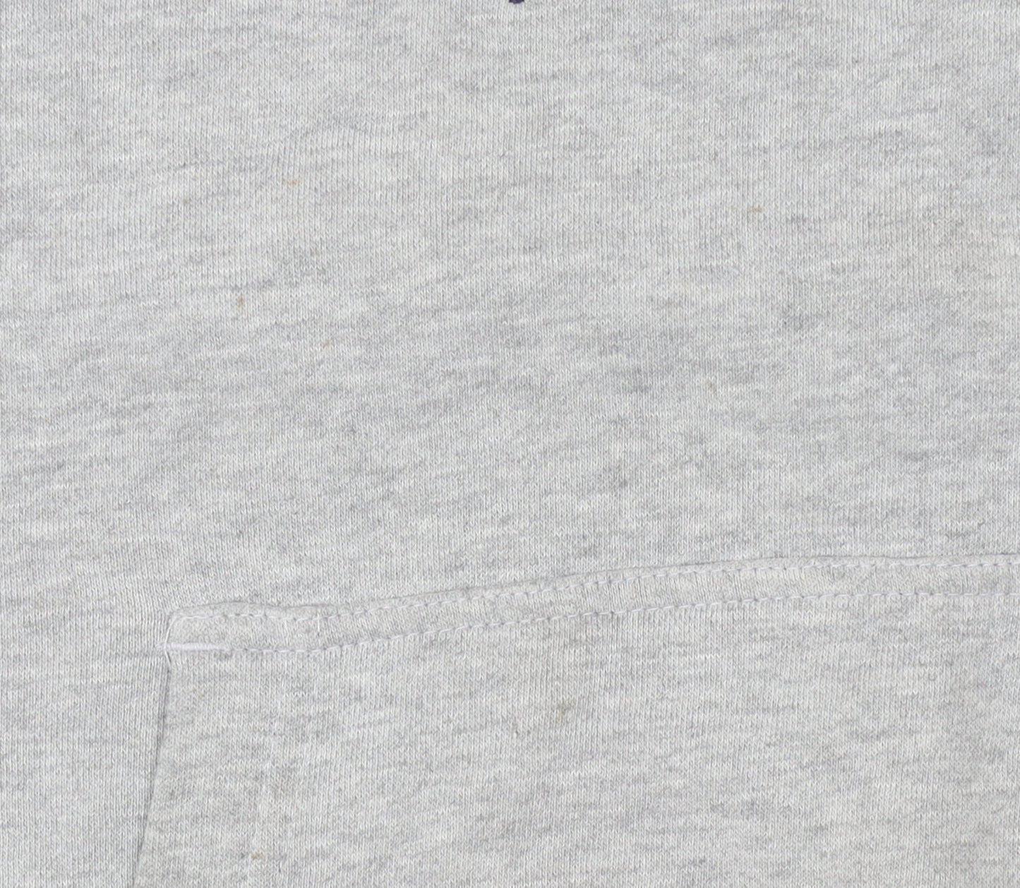 Fila Mens Grey Pullover Hoodie M Logo Fleece Sportswear