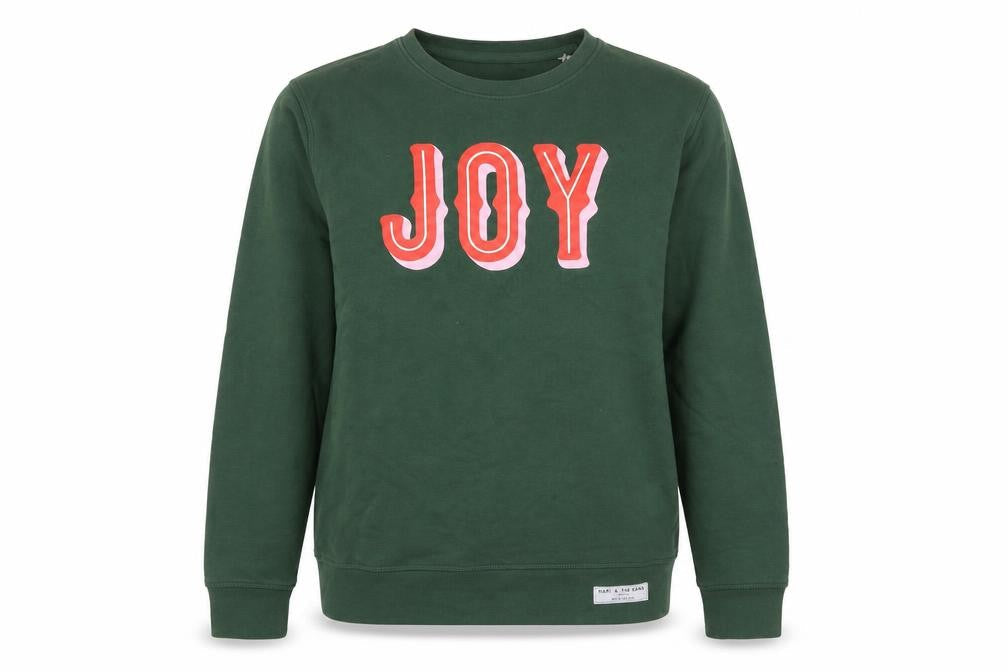 Stanley/Stella Womens Green JOY Sweatshirt Size M Organic Cotton Blend