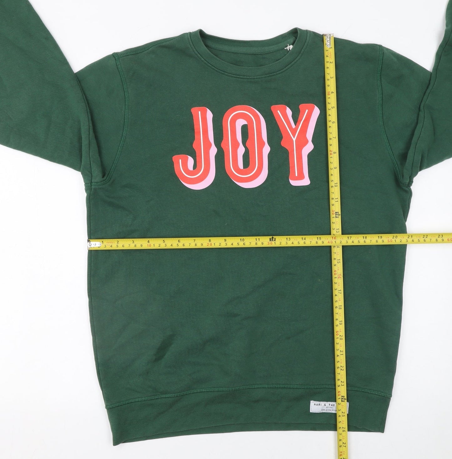 Stanley/Stella Womens Green JOY Sweatshirt Size M Organic Cotton Blend